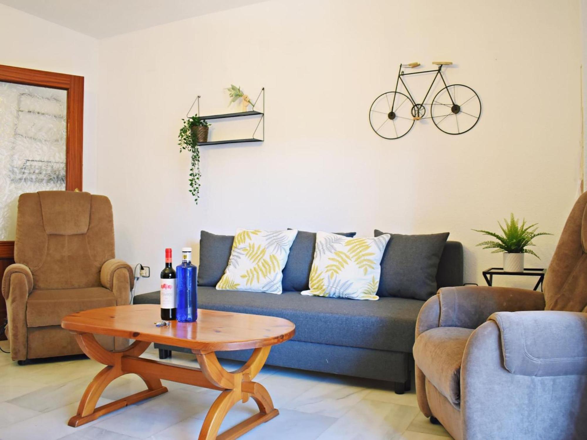 Amplio Y Luminoso Apartamento Cerca Del Centro Y La Playa Con Piscina Y Parking Privado Малага Екстер'єр фото